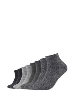 S.Oliver Unisex Essentials Quarter 8Pack - Calcetines - Black Mix