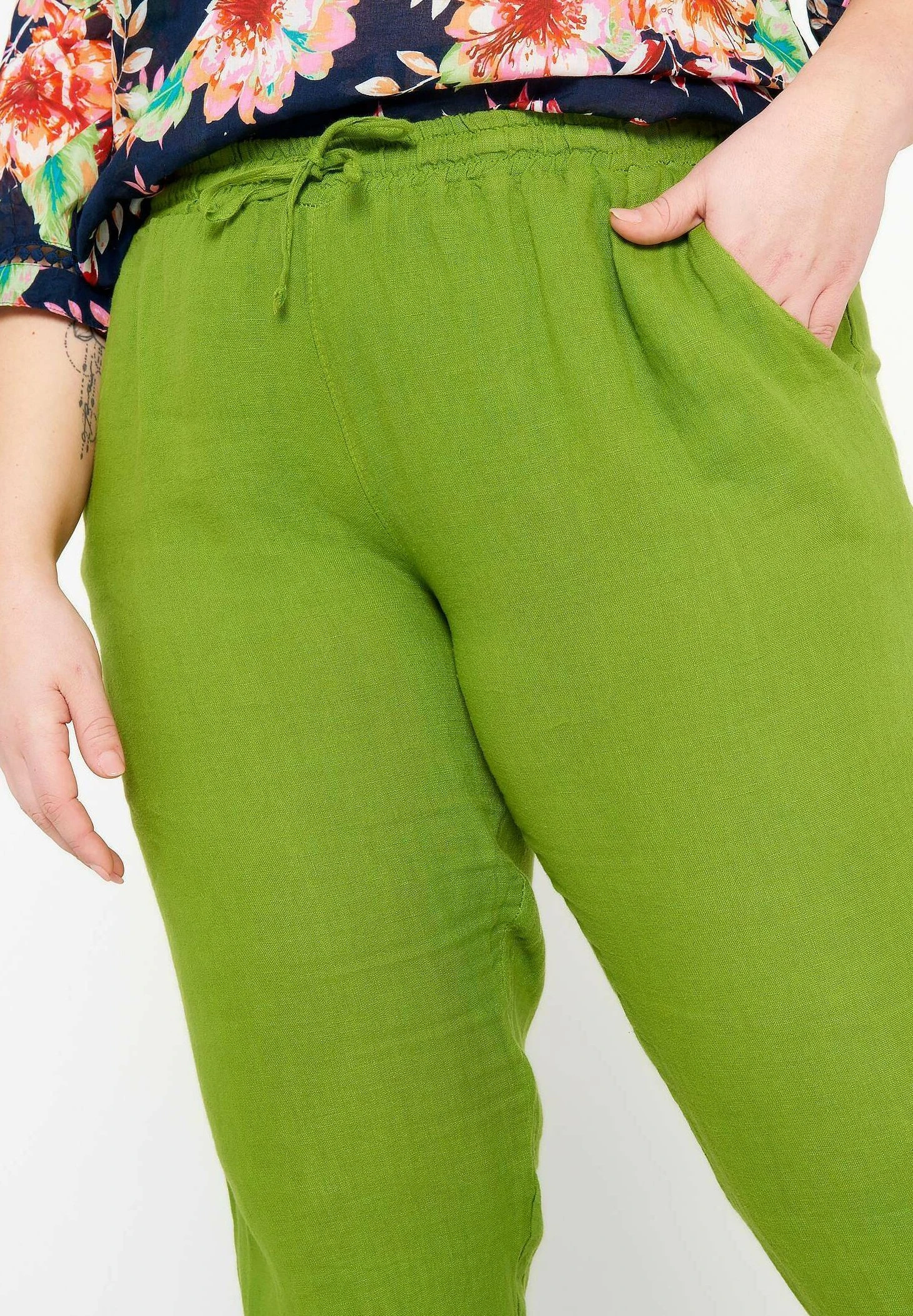 Uni En- Pantalones Deportivos - Olive Green - Imagen 4