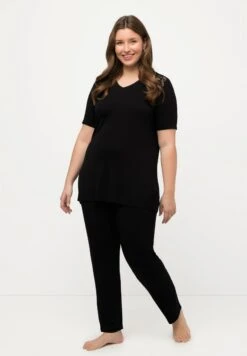 Ulla Popken Pijama - Noir