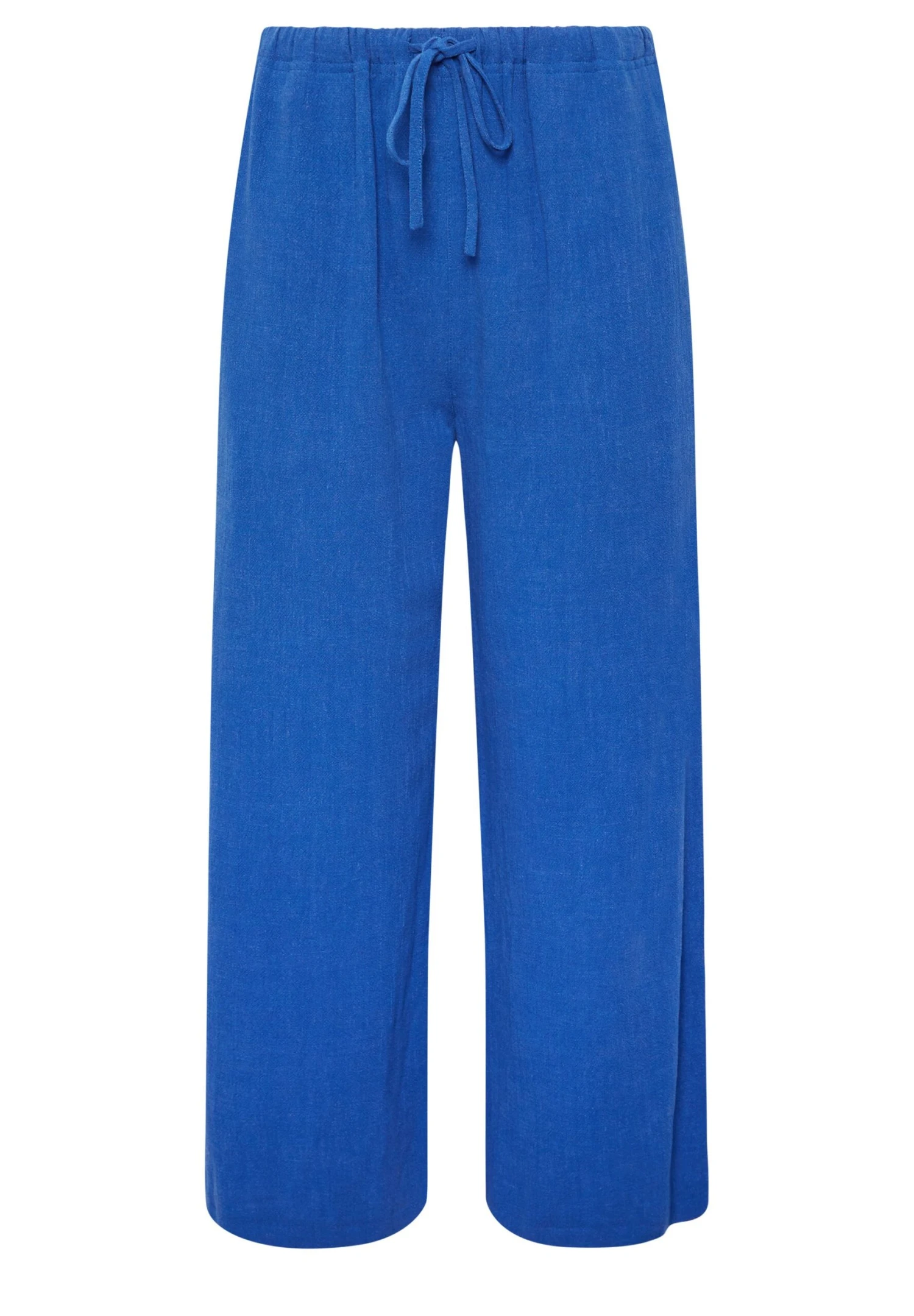 Wide Leg Cropped - Pantalones - Blue - Imagen 3