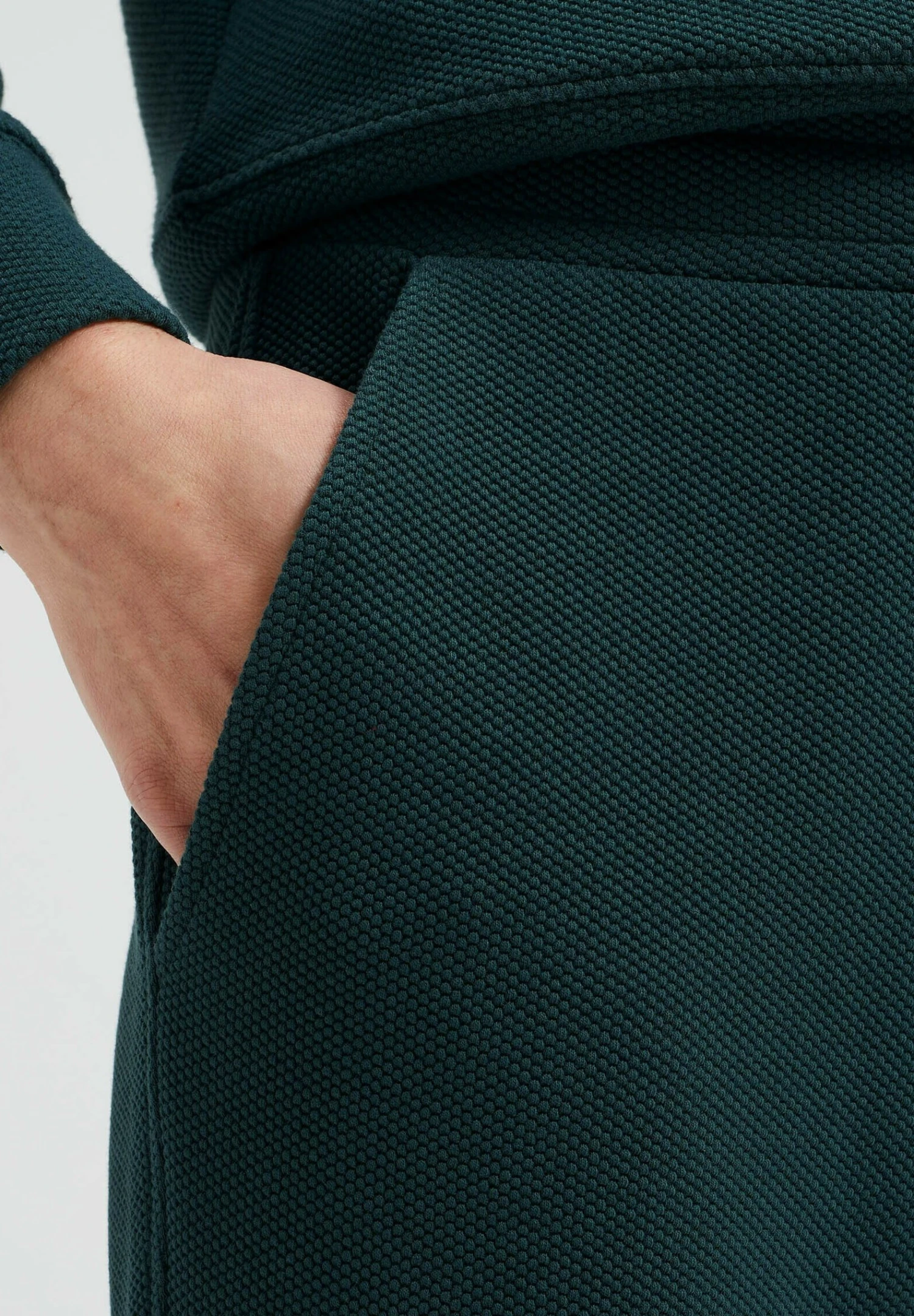 WE FASHION Slim Fit - Pantalones Deportivos - Green - Imagen 4