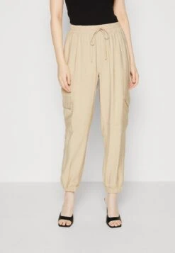 MOSS COPENHAGEN Kinna Selia Pants - Pantalones Cargo - Tan