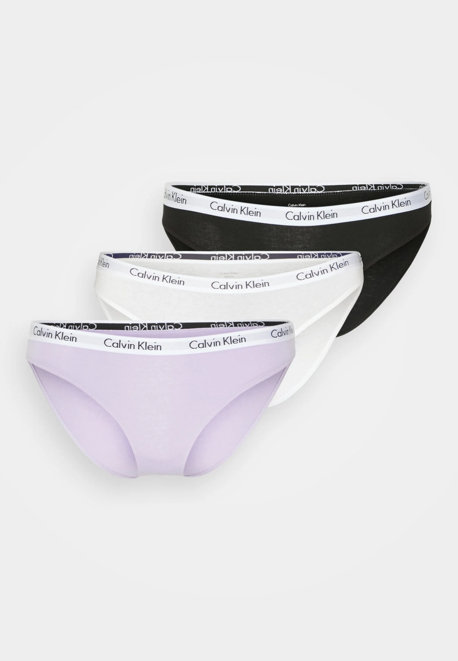 Bikini 3 Pack - Braguitas - Black/White/Pastel Lilac - Imagen 6