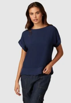 Avec Détails - Blusa - Blu