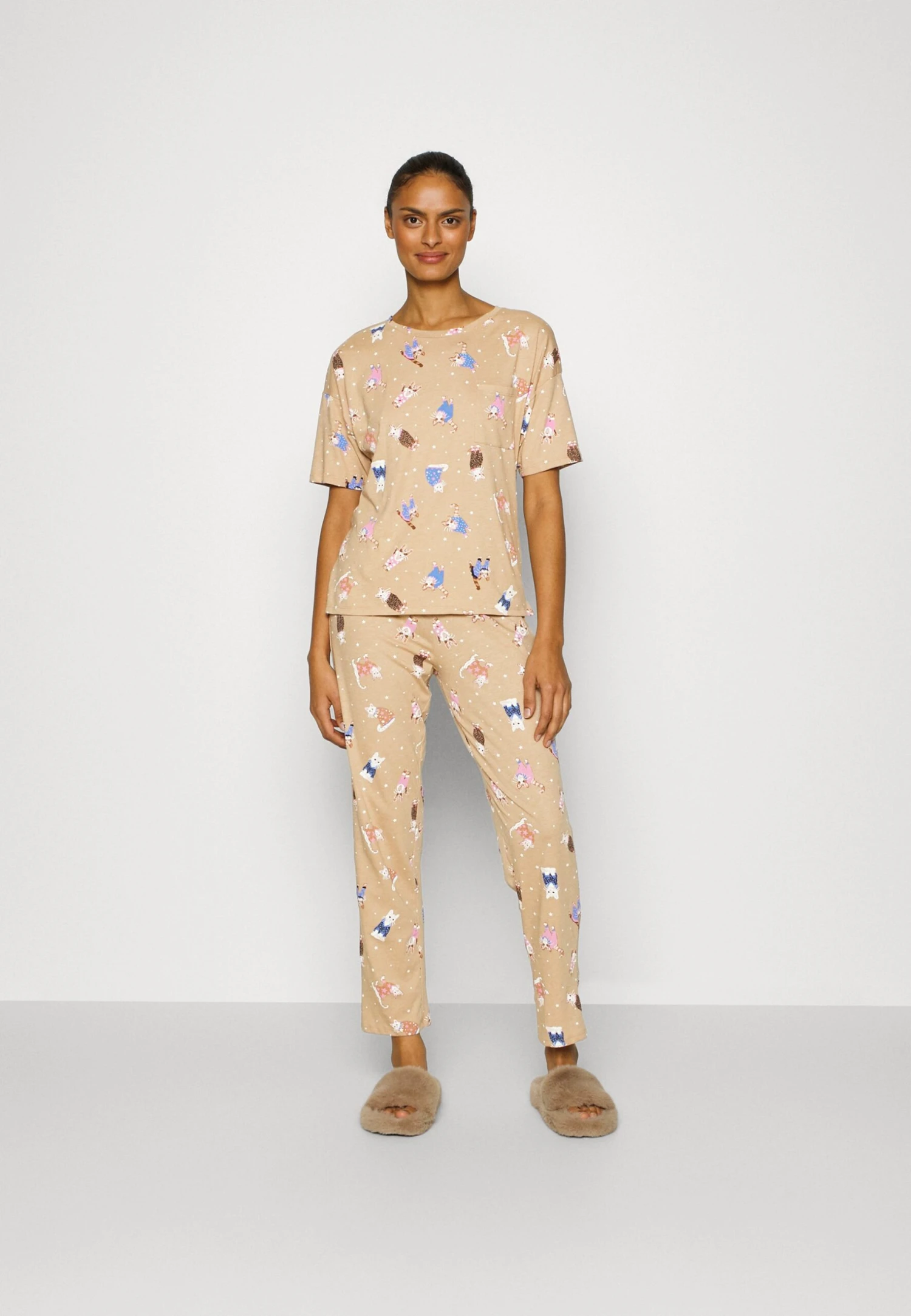 Marks & Spencer Pijama - Beige - Imagen 2