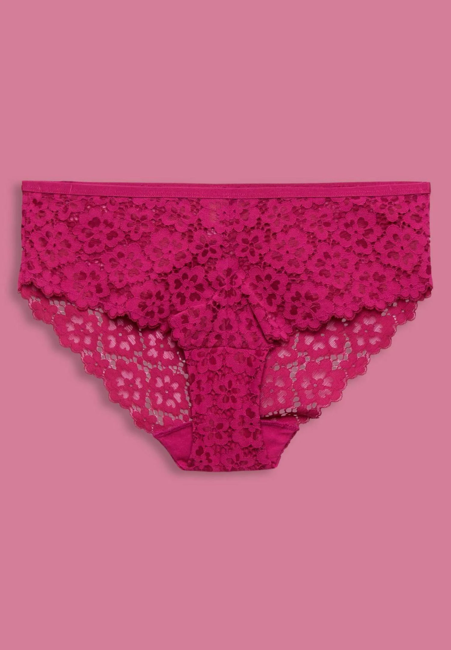 ESPRIT Hipster Aus Floraler - Braguitas - Pink Fuchsia - Imagen 8