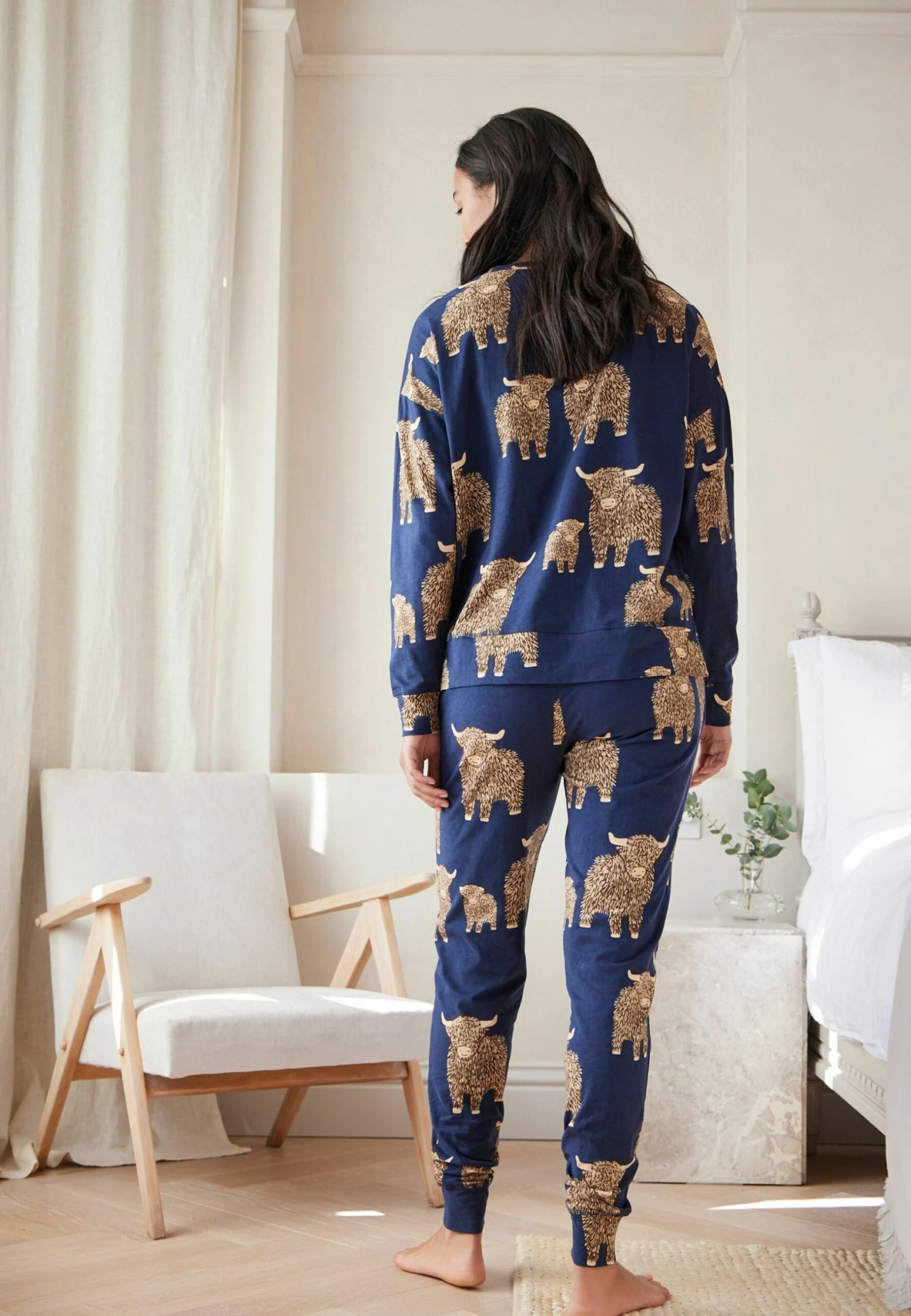 Next Set Long Sleeve Standard - Pijama - Navy Blue Hamish - Imagen 2