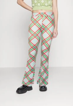 Audrey Flared Pants - Pantalones - Aruba Blue Multi