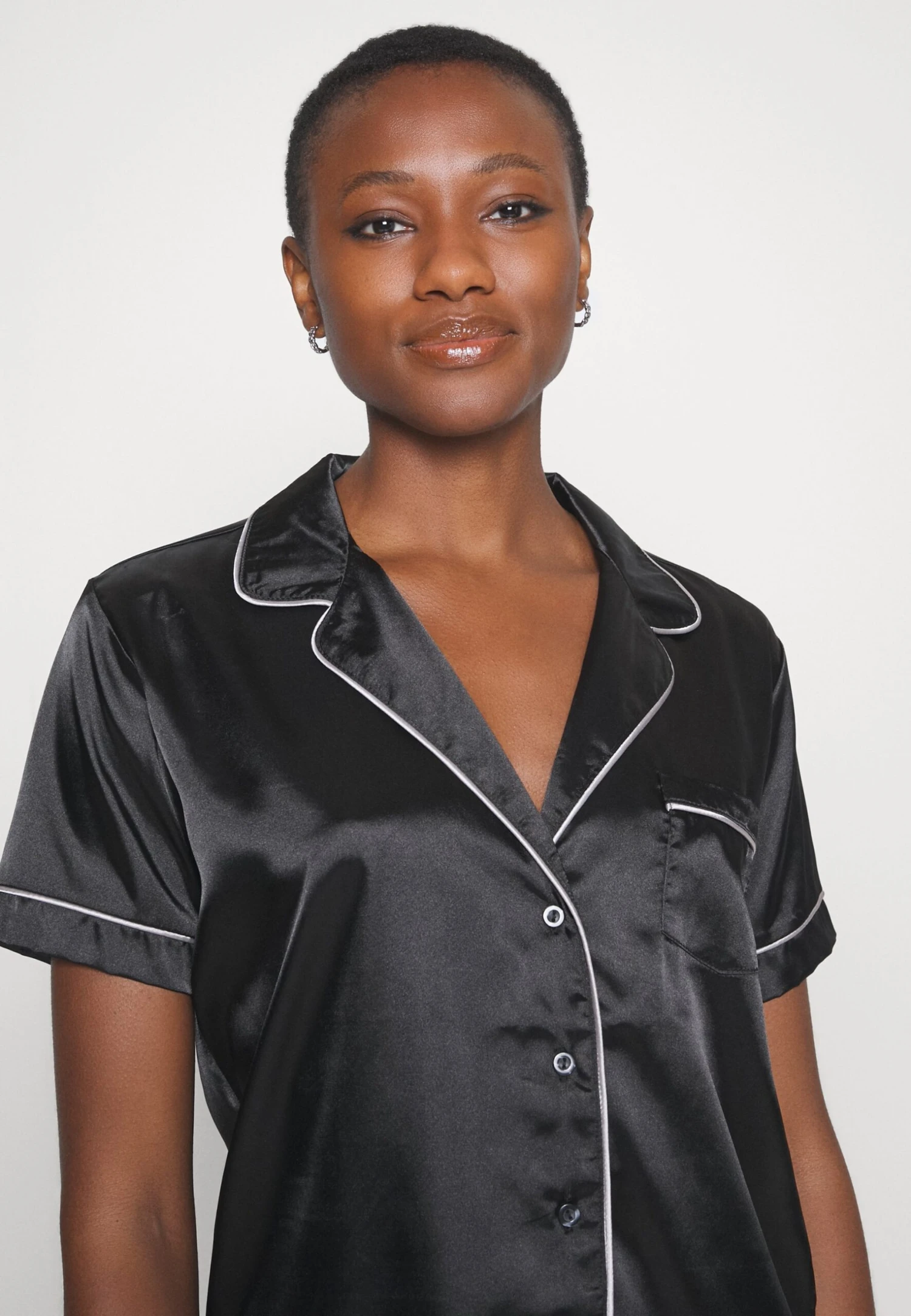 Bruno Banani Classic Shorty - Pijama - Black - Imagen 4