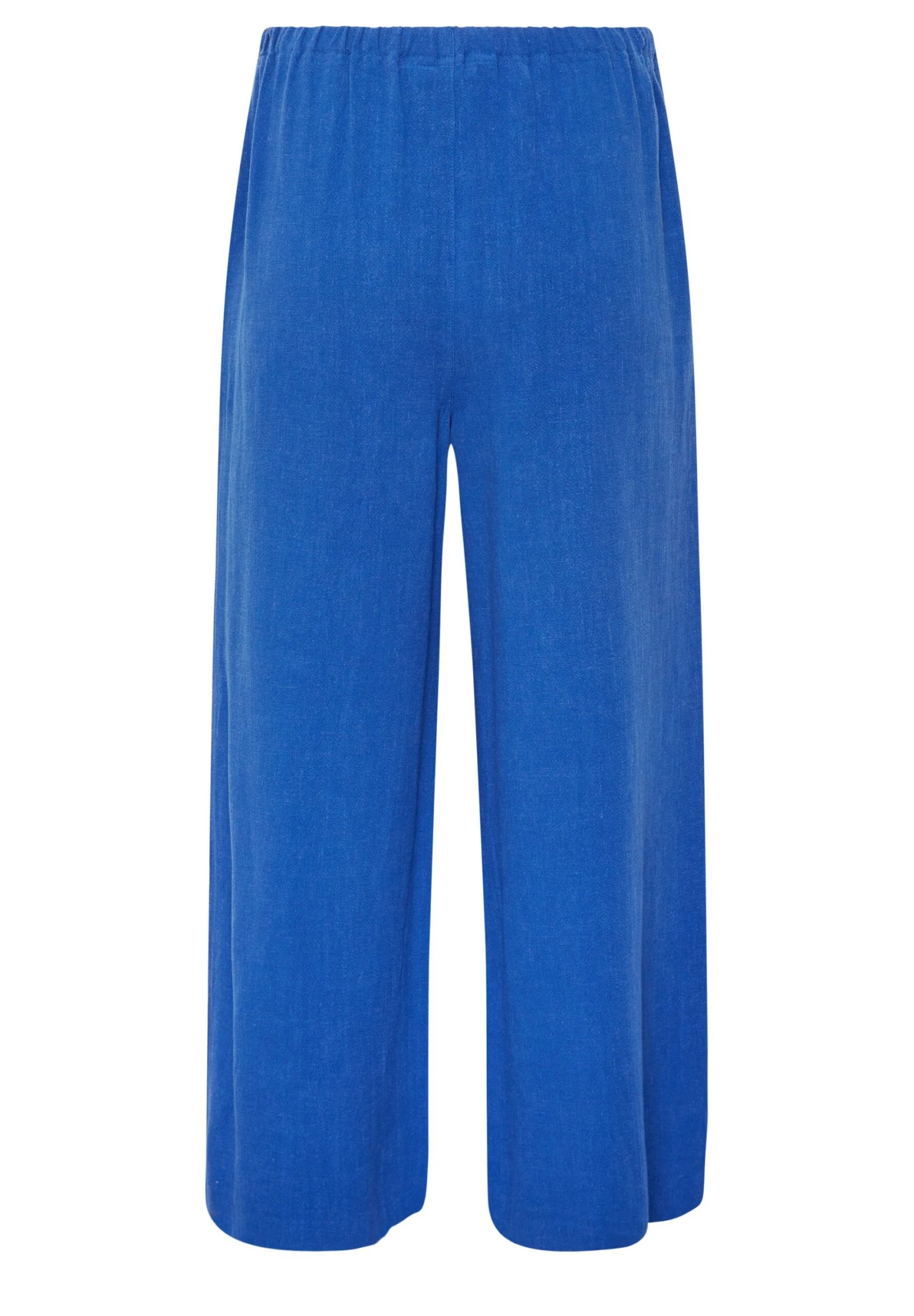 Wide Leg Cropped - Pantalones - Blue - Imagen 4