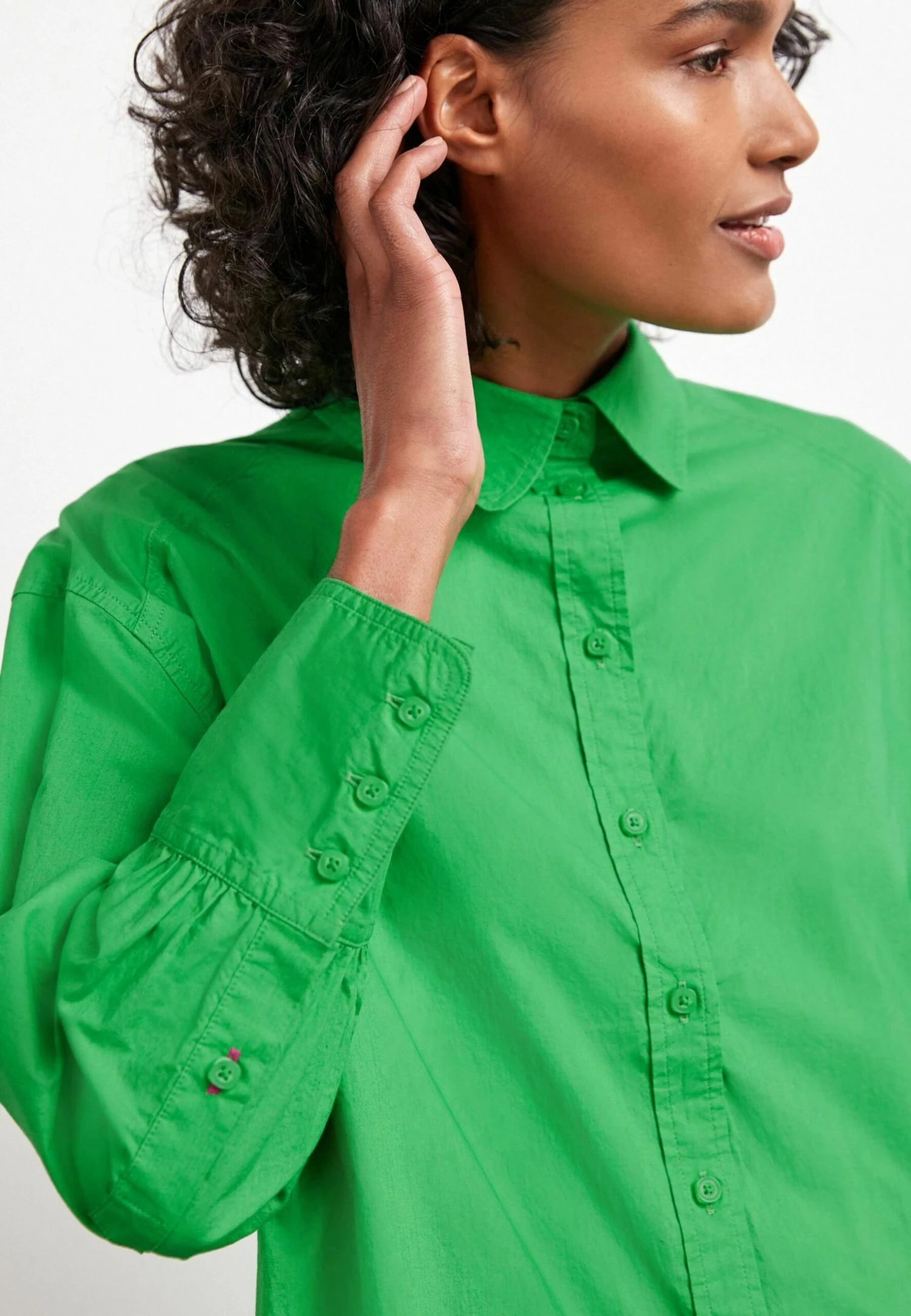 Next Long Sleeve - Camisa - Green - Imagen 3