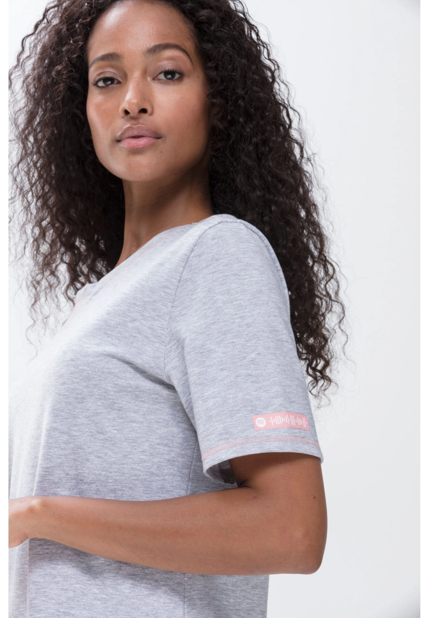 MEY Zzzleepwear - Camisón - Stone Grey Melange - Imagen 3