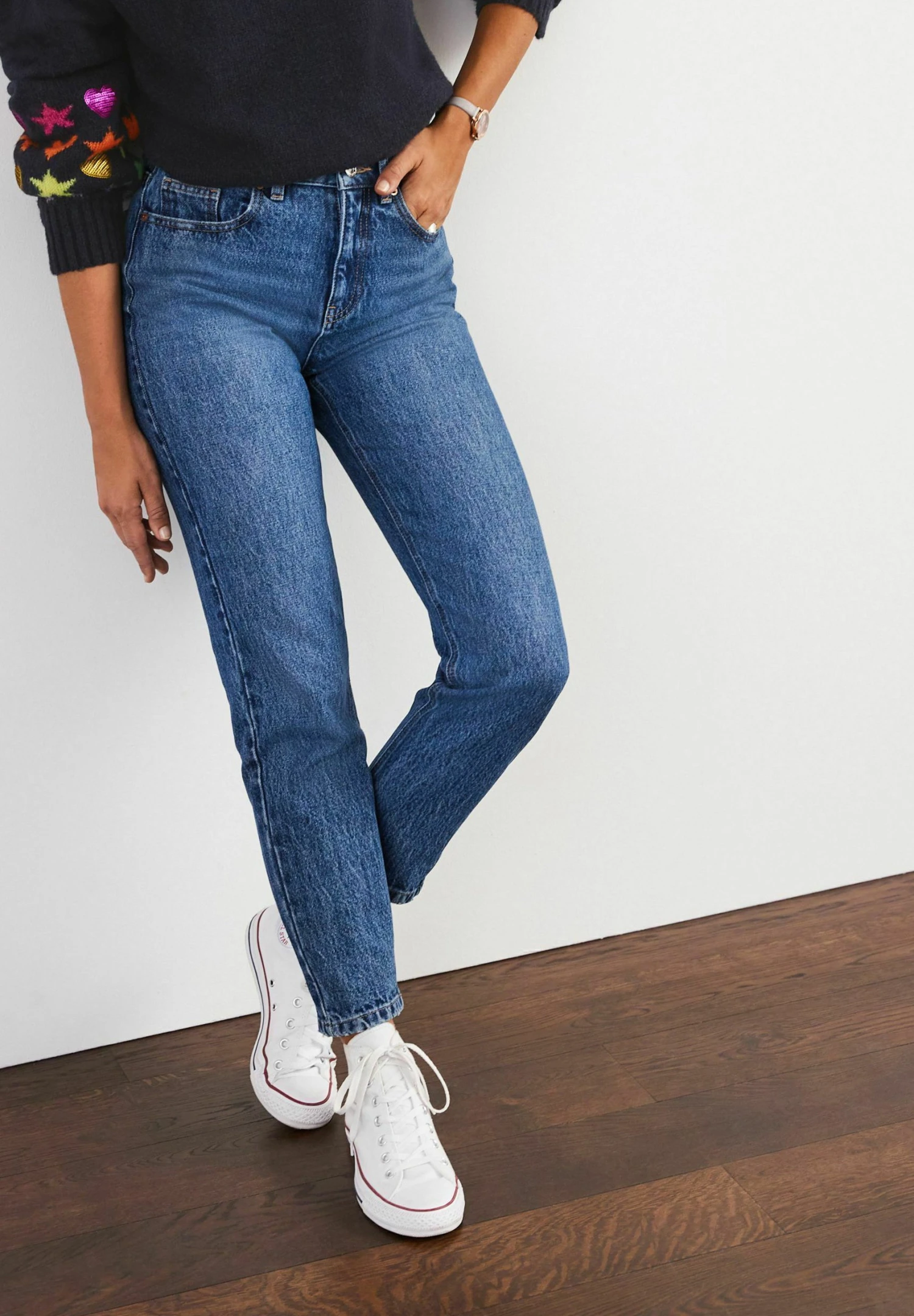 Next Vaqueros Slim Fit - Dark Blue Wash - Imagen 2