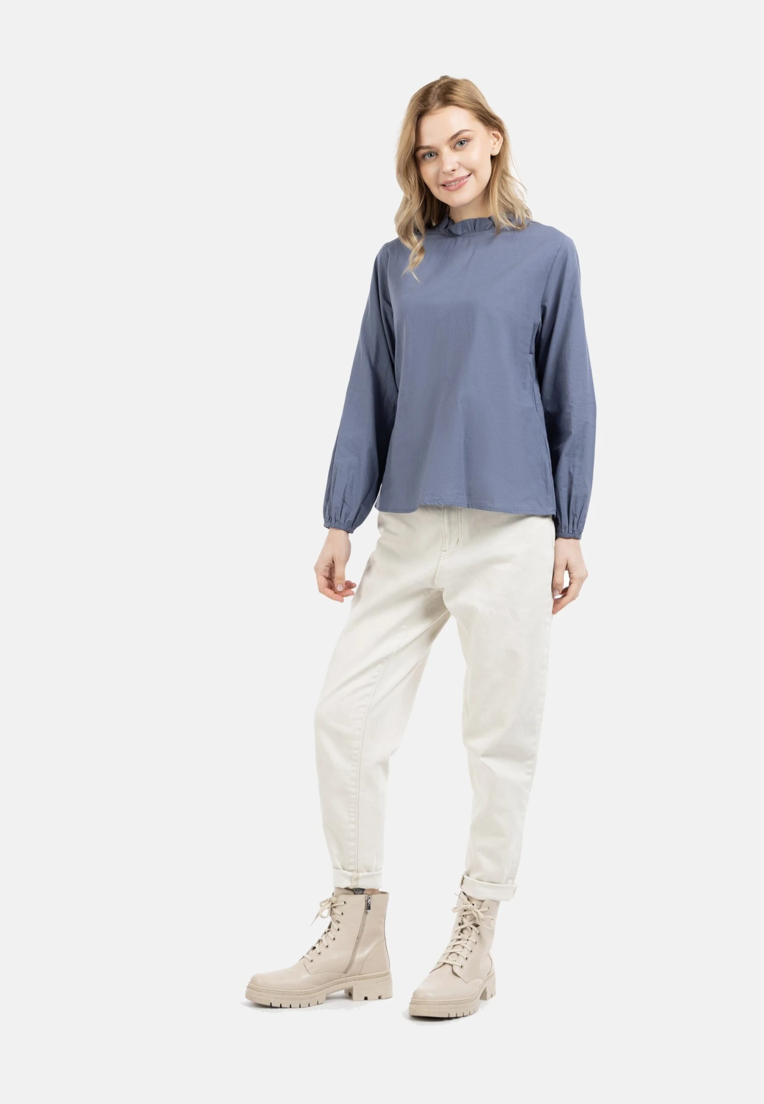 Dreimaster Teylon - Blusa - Graublau - Imagen 2
