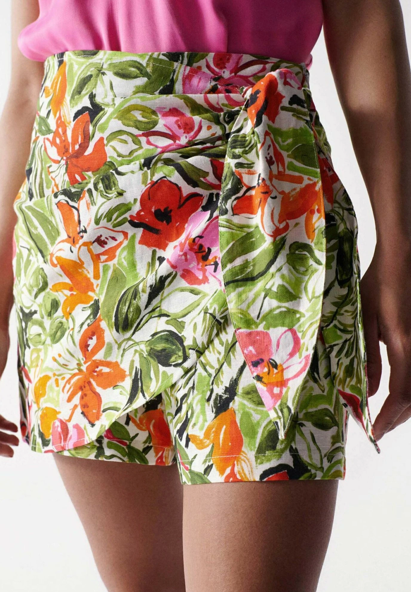 Regular - Falda Cruzada - Naturfarbe - Imagen 5