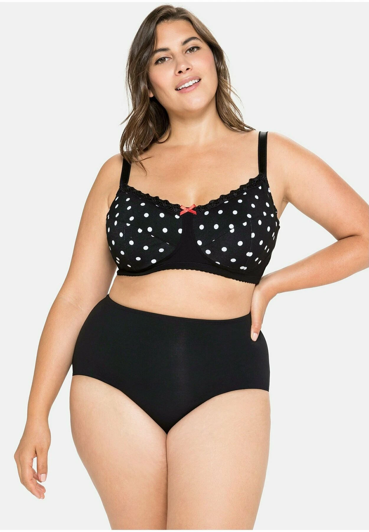 Sheego Sujetador Con Aros - Schwarz Bedruckt - Imagen 2