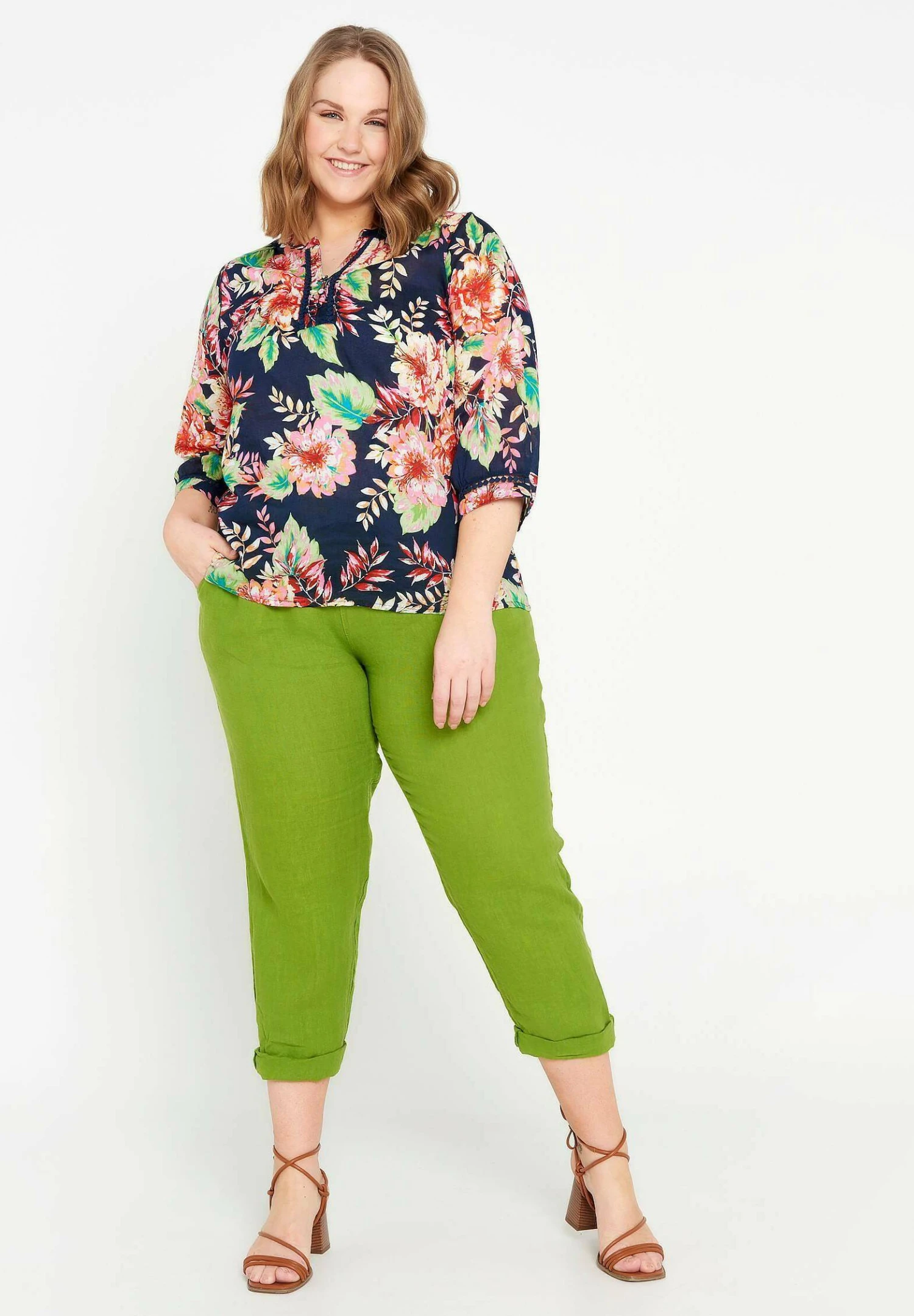 Uni En- Pantalones Deportivos - Olive Green - Imagen 2