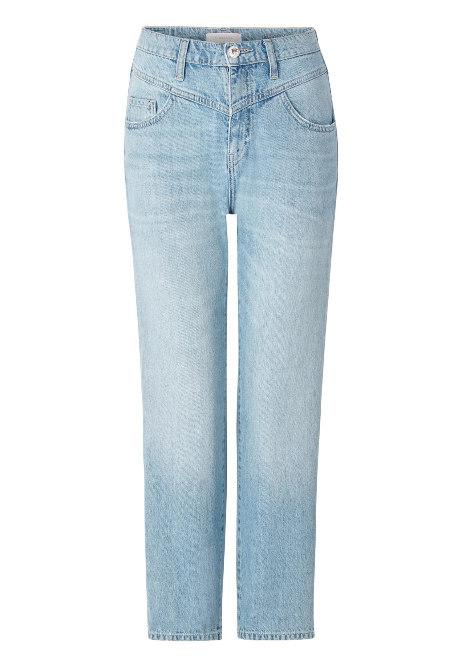 Rich&royal Vaqueros Rectos - Denim Blue - Imagen 5