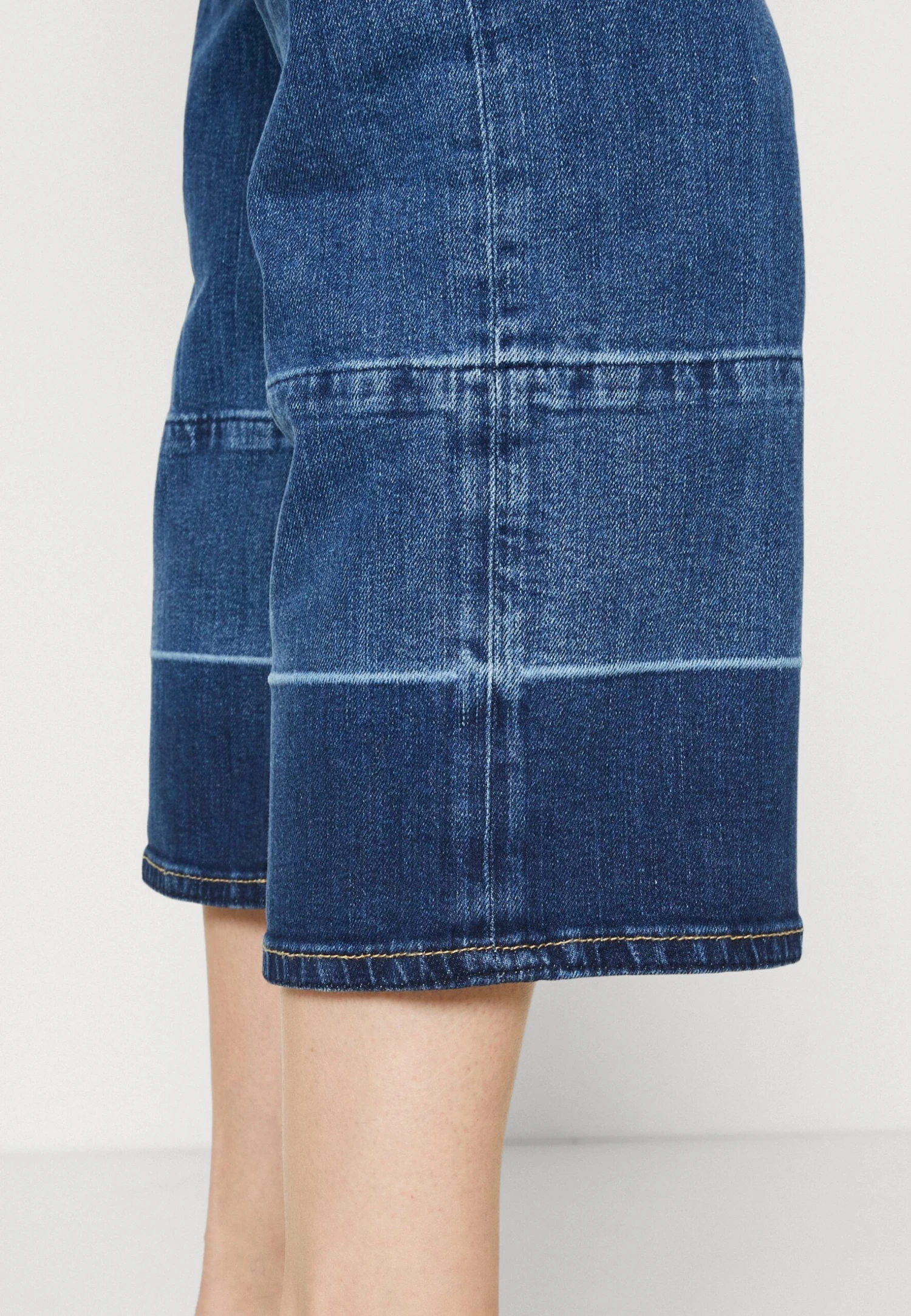 Gant Cropped Wide - Vaqueros Boyfriend - Mid Blue Worn - Imagen 6