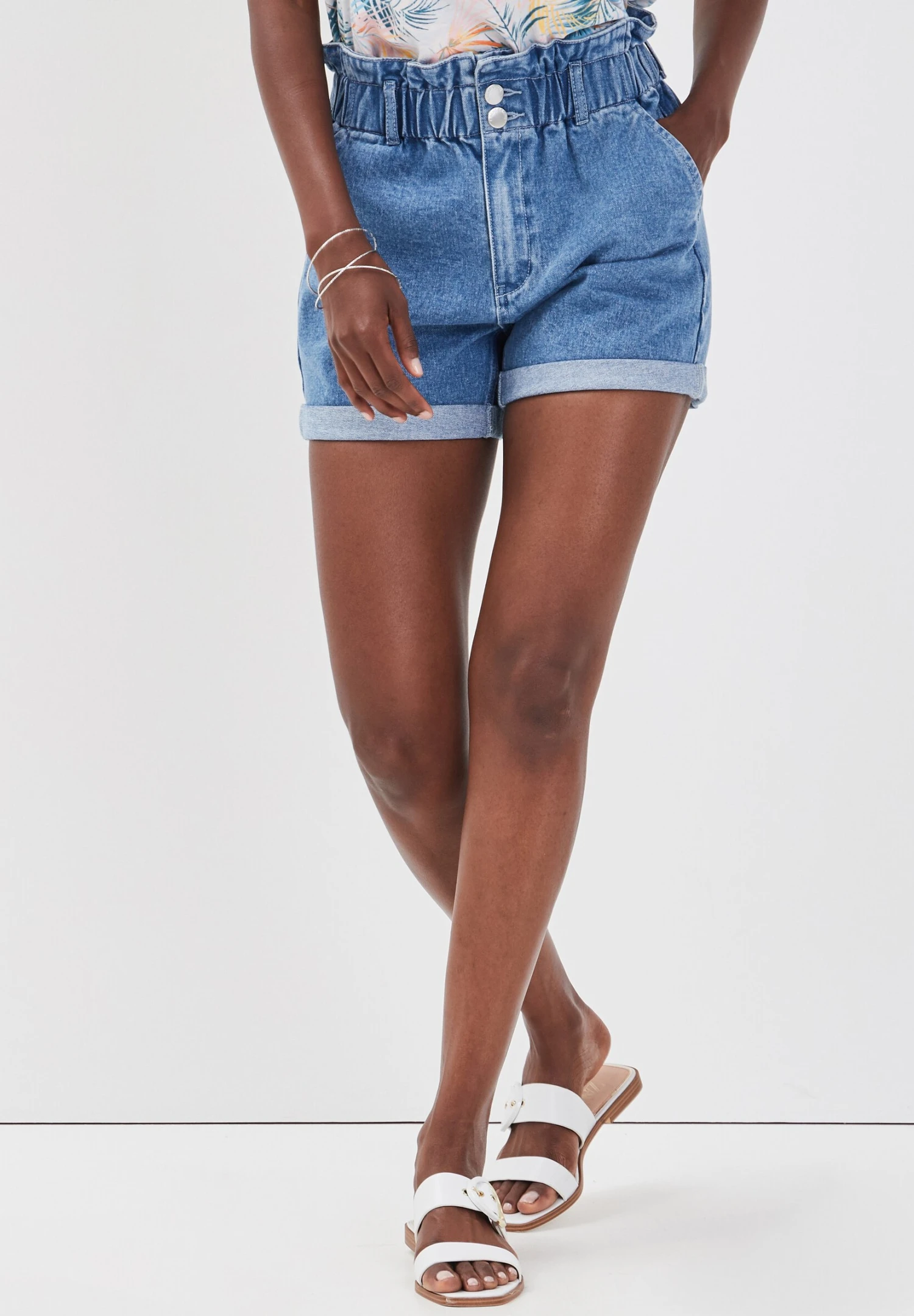 Shorts Vaqueros - Denim Double Stone - Imagen 4