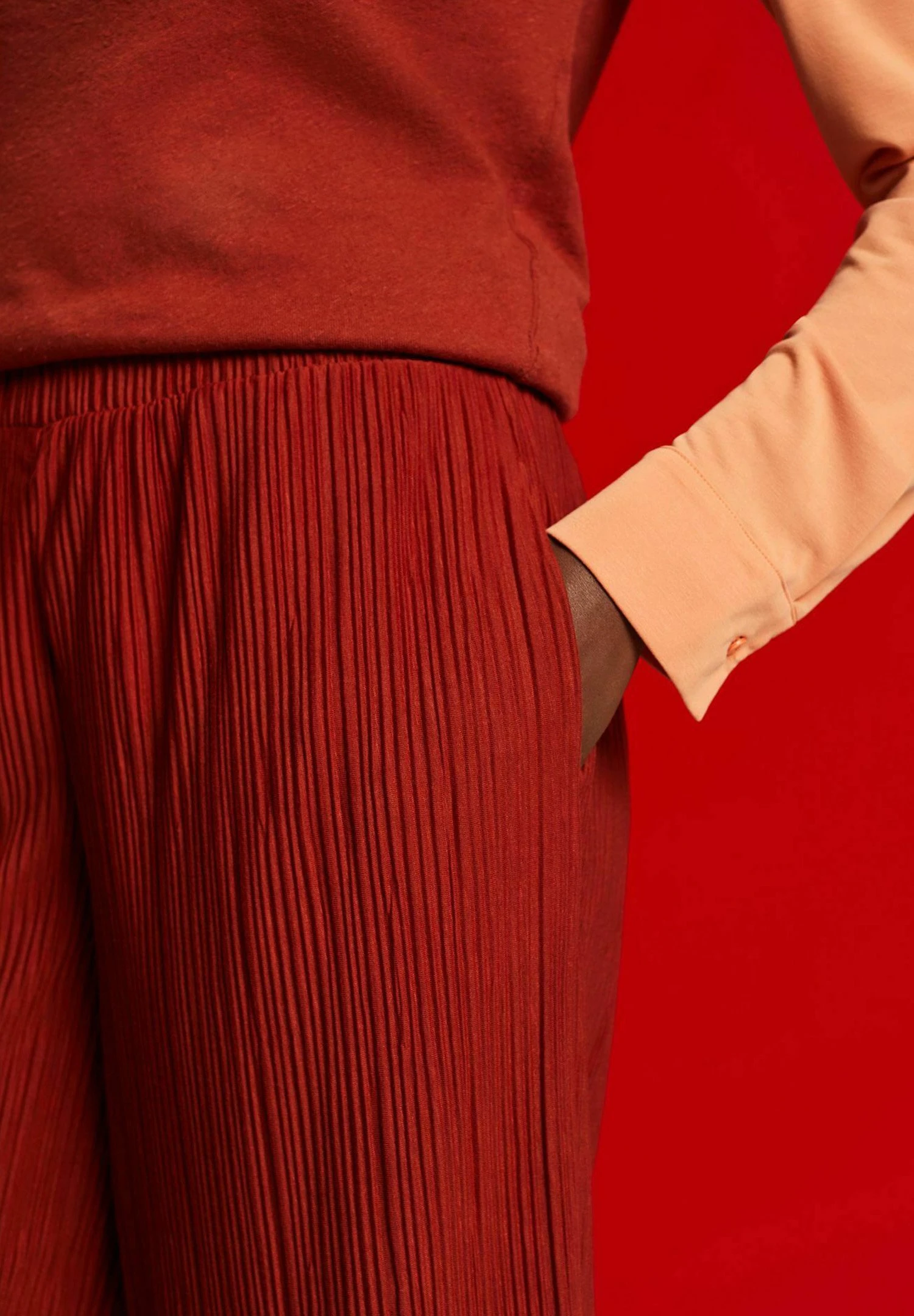 Edc By Esprit Pantalones - Terracotta New - Imagen 6