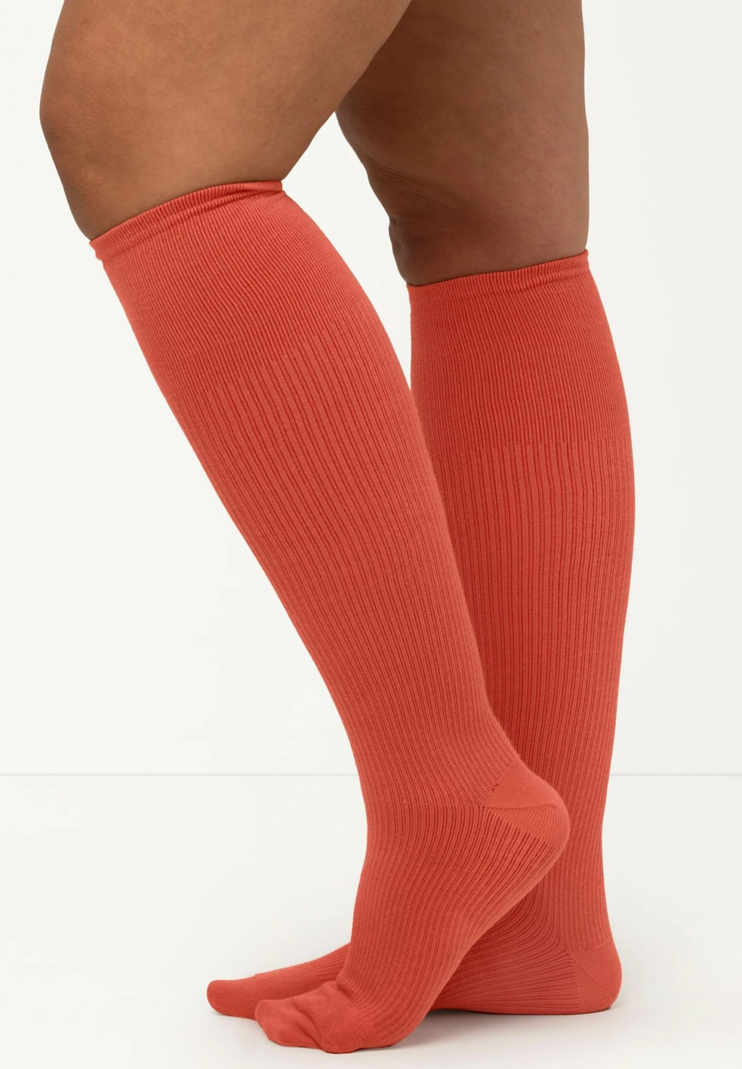 Ulla Popken Compressie - Calcetines Hasta La Rodilla - Orange - Imagen 3