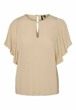 Vero Moda Curve Blusa - Irish Cream