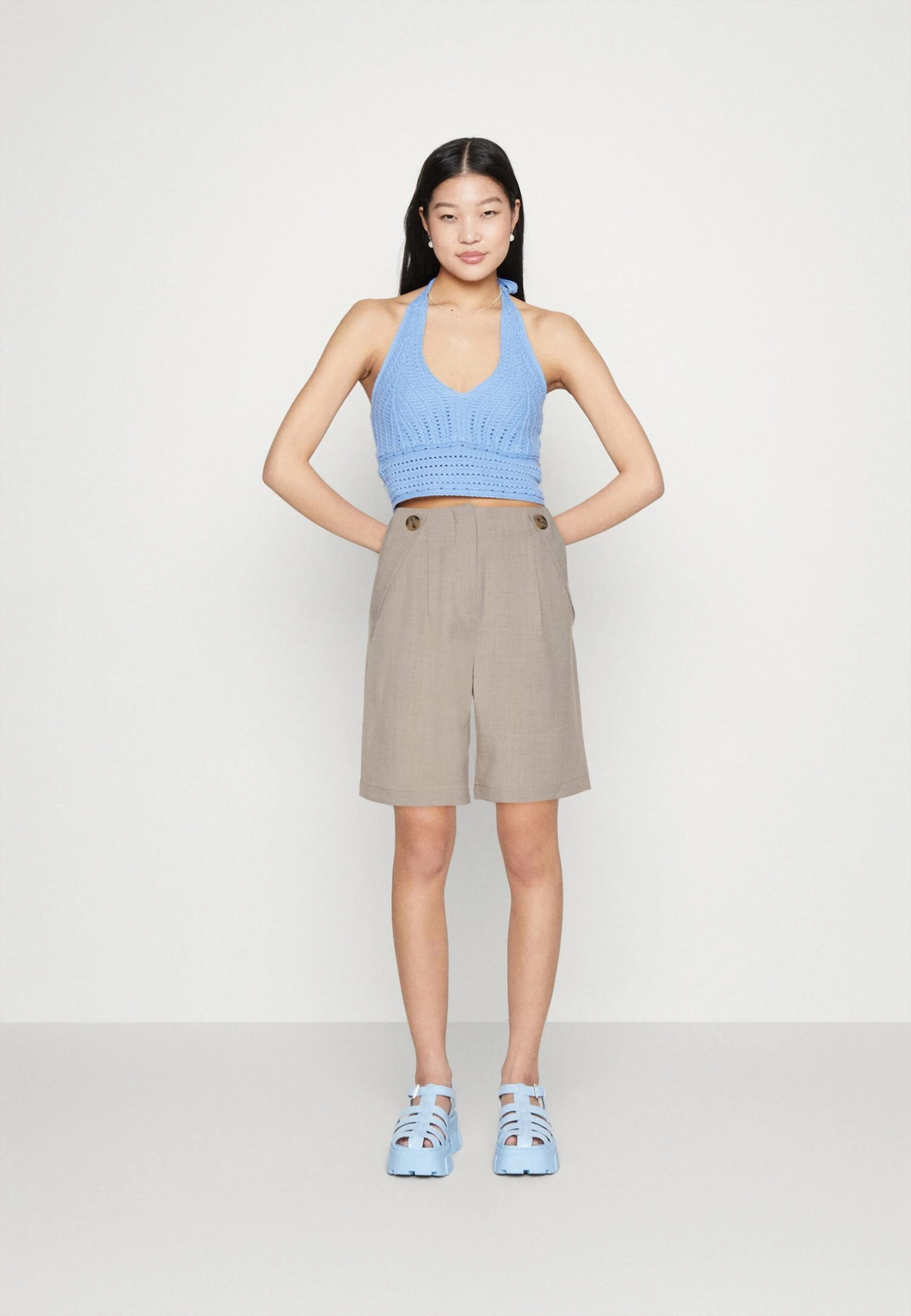 Yasmaya - Shorts - Camel - Imagen 2