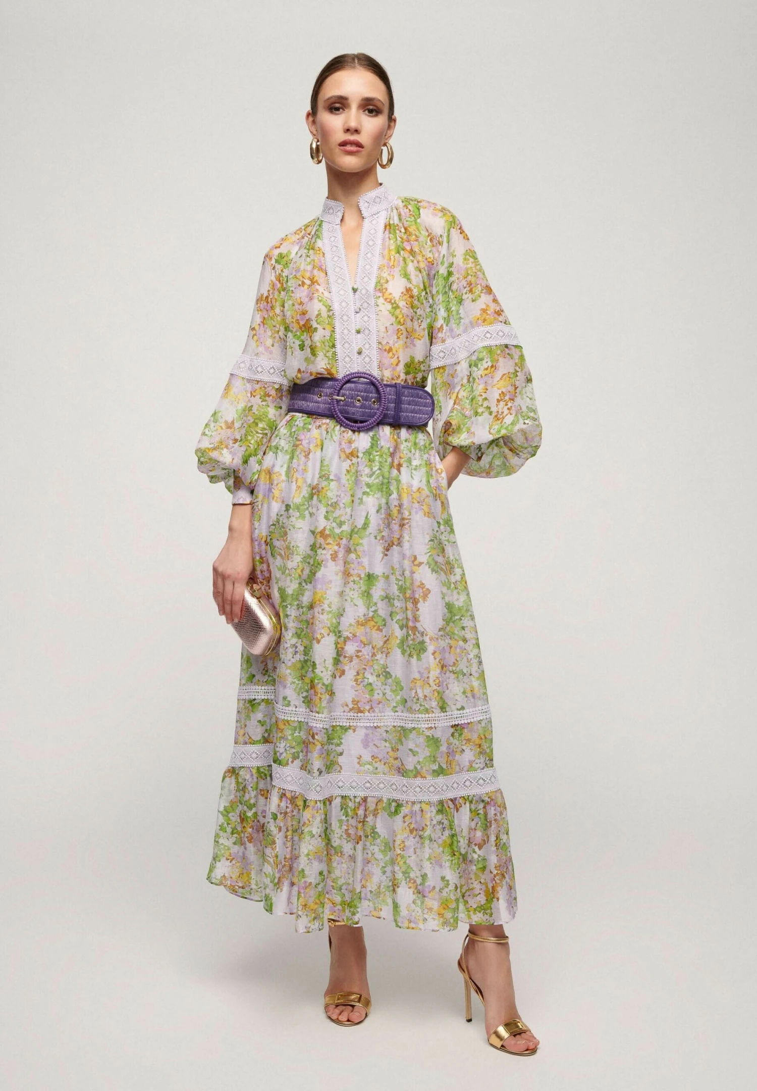 LUISA SPAGNOLI Baccara - Blusa - Var Fondo Lilla - Imagen 5