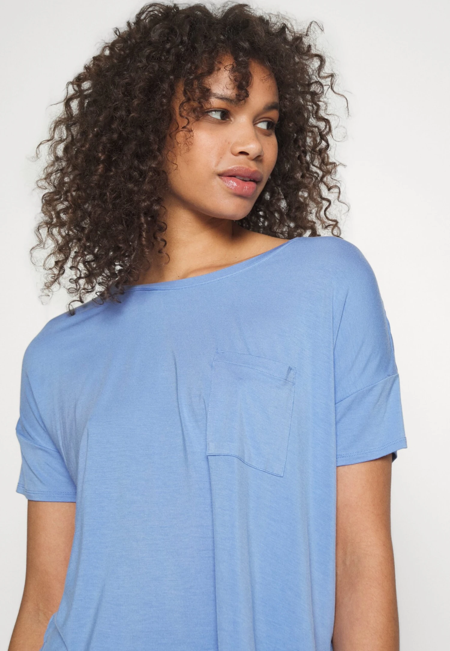 Hunkemöller Pj Short Loosefit Swirl - Pijama - Blue - Imagen 4