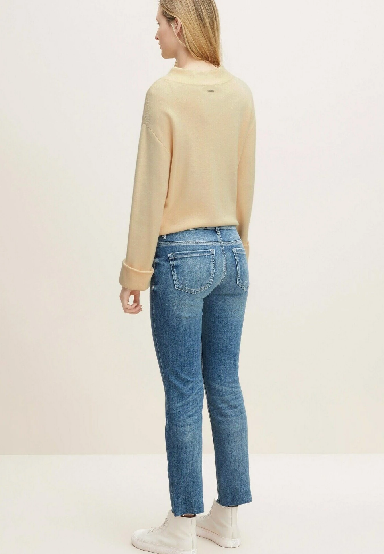 Tom Tailor Vaqueros Rectos - Used Light Stone Blue Denim - Imagen 3