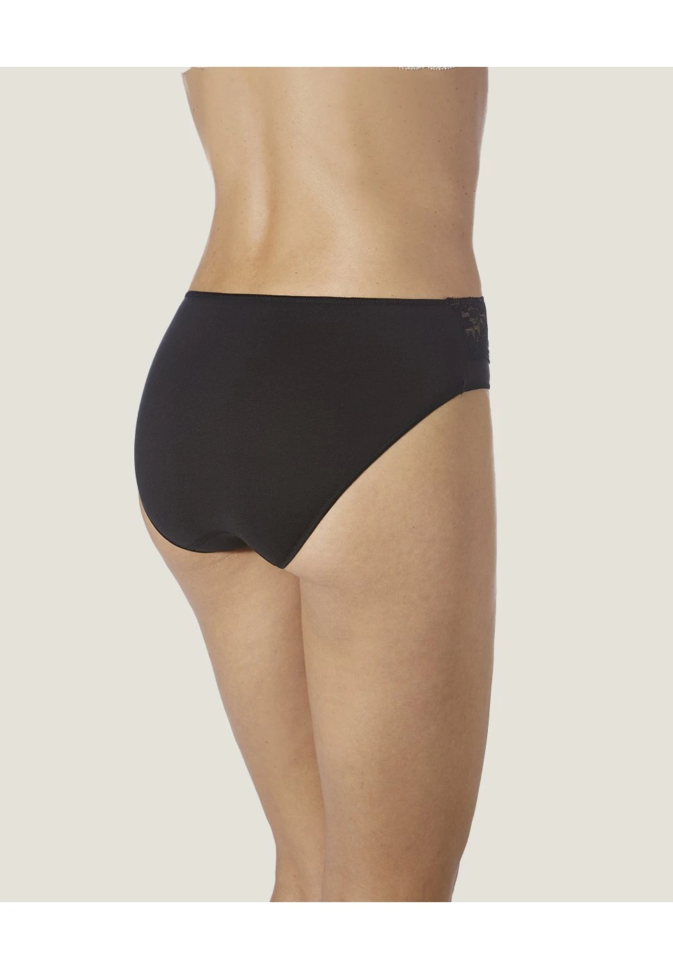 Diana Lace Soya - Braguitas - Black - Imagen 2