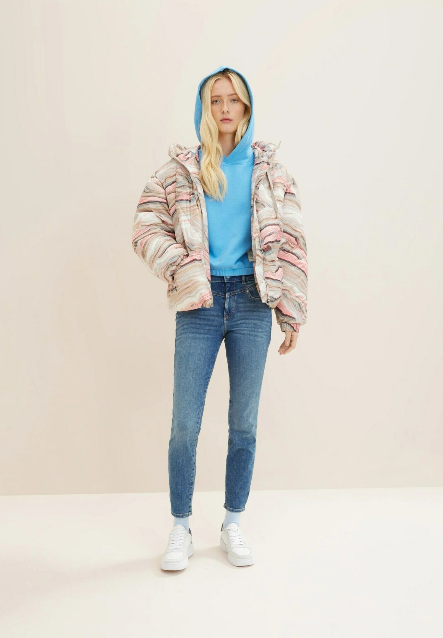 TOM TAILOR Denim Janna Extra- Vaqueros Slim Fit - Used Mid Stone Blue Denim - Imagen 5