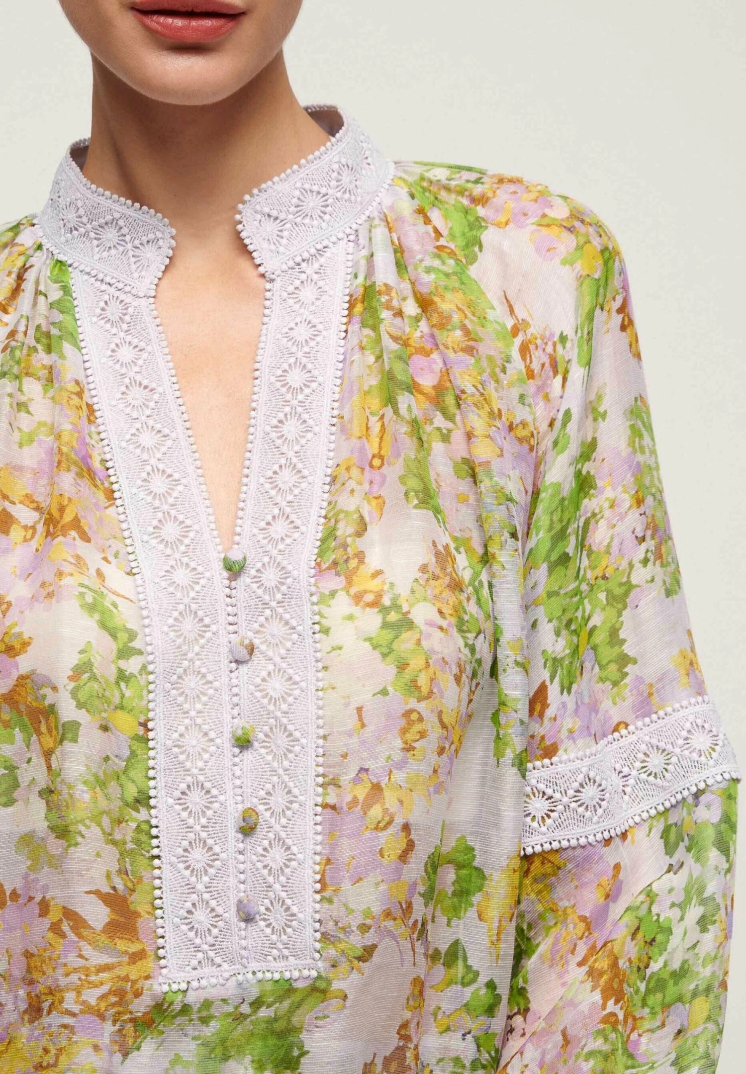 LUISA SPAGNOLI Baccara - Blusa - Var Fondo Lilla - Imagen 4