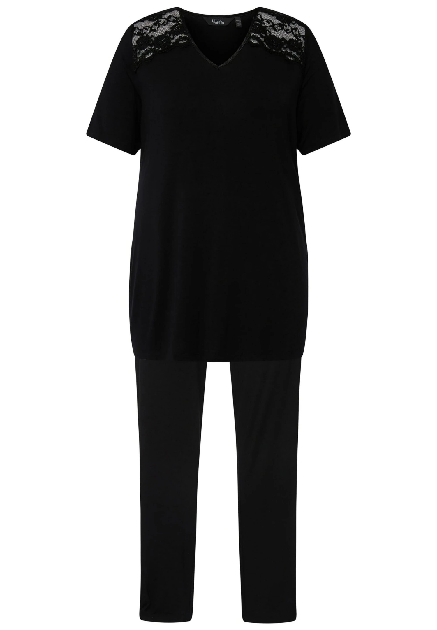 Ulla Popken Pijama - Noir - Imagen 5