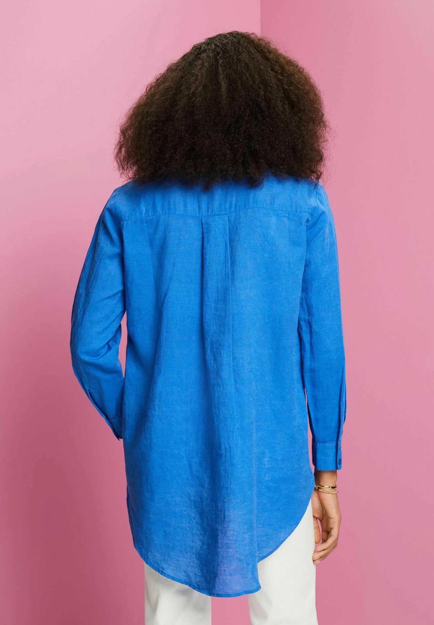 ESPRIT Camisa - Bright Blue - Imagen 5