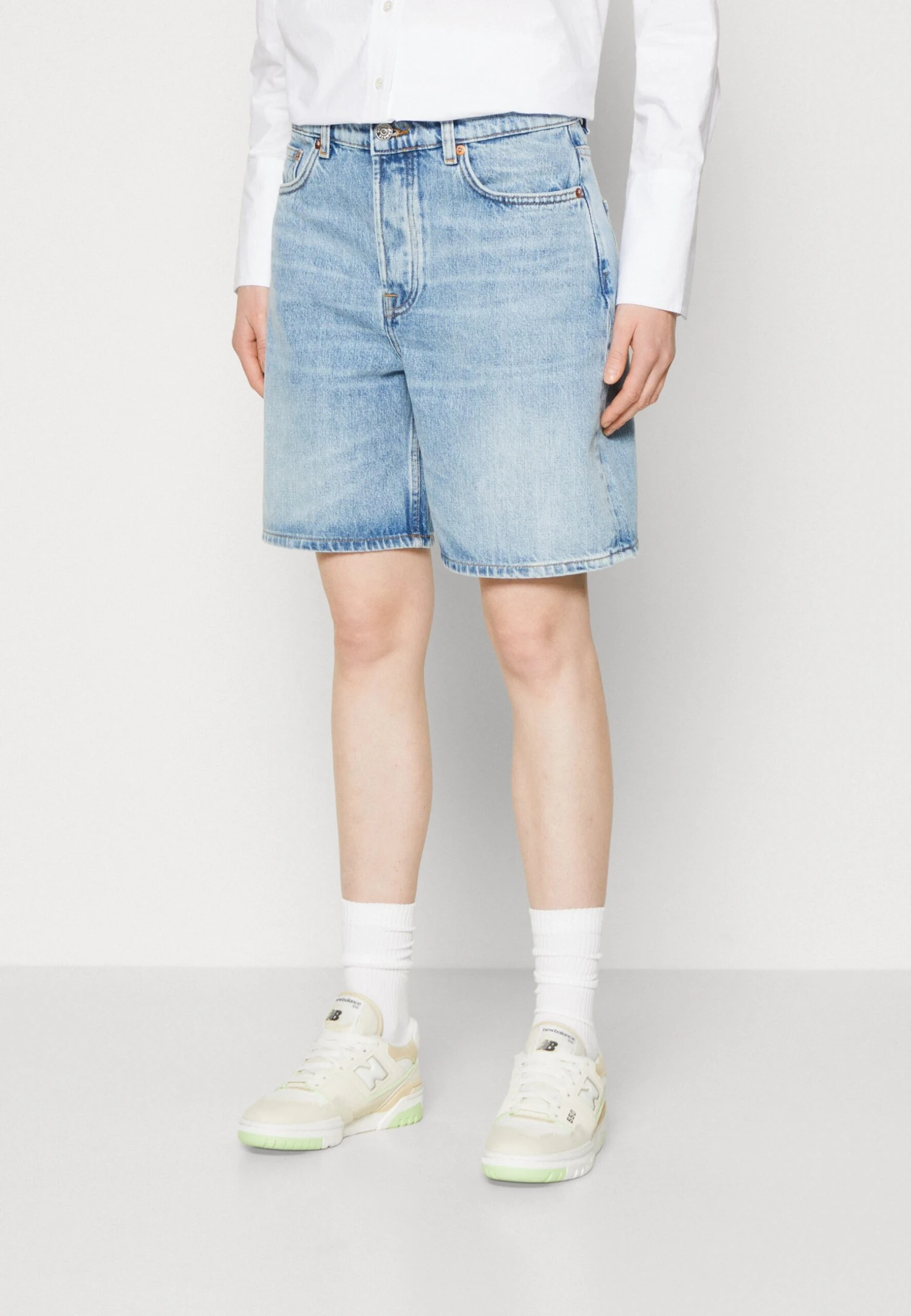 SAMSØE SAMSØE Shelly- Shorts Vaqueros - Light Heritage