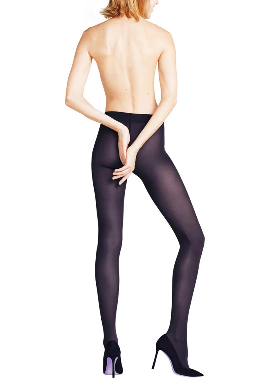 Falke Matt Deluxe 30 Denier Transparent Matt - Medias - Marine - Imagen 3