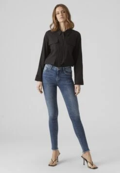 Vero Moda Vaqueros Pitillo - Medium Blue Denim