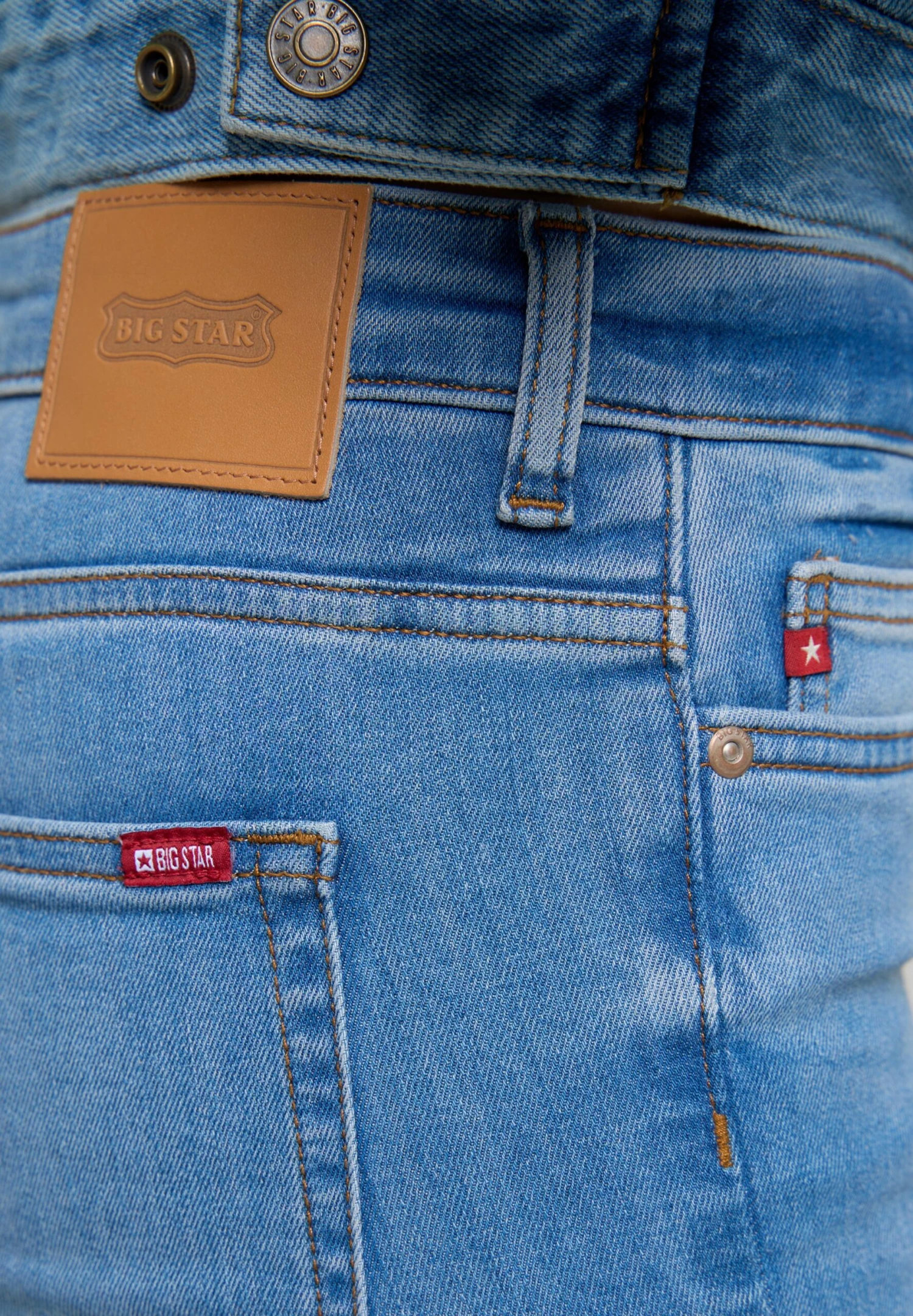 BIG STAR Adela- Vaqueros Slim Fit - Hellblau - Imagen 6