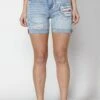 Koroshi Shorts Vaqueros - Azul Cl Light Blue