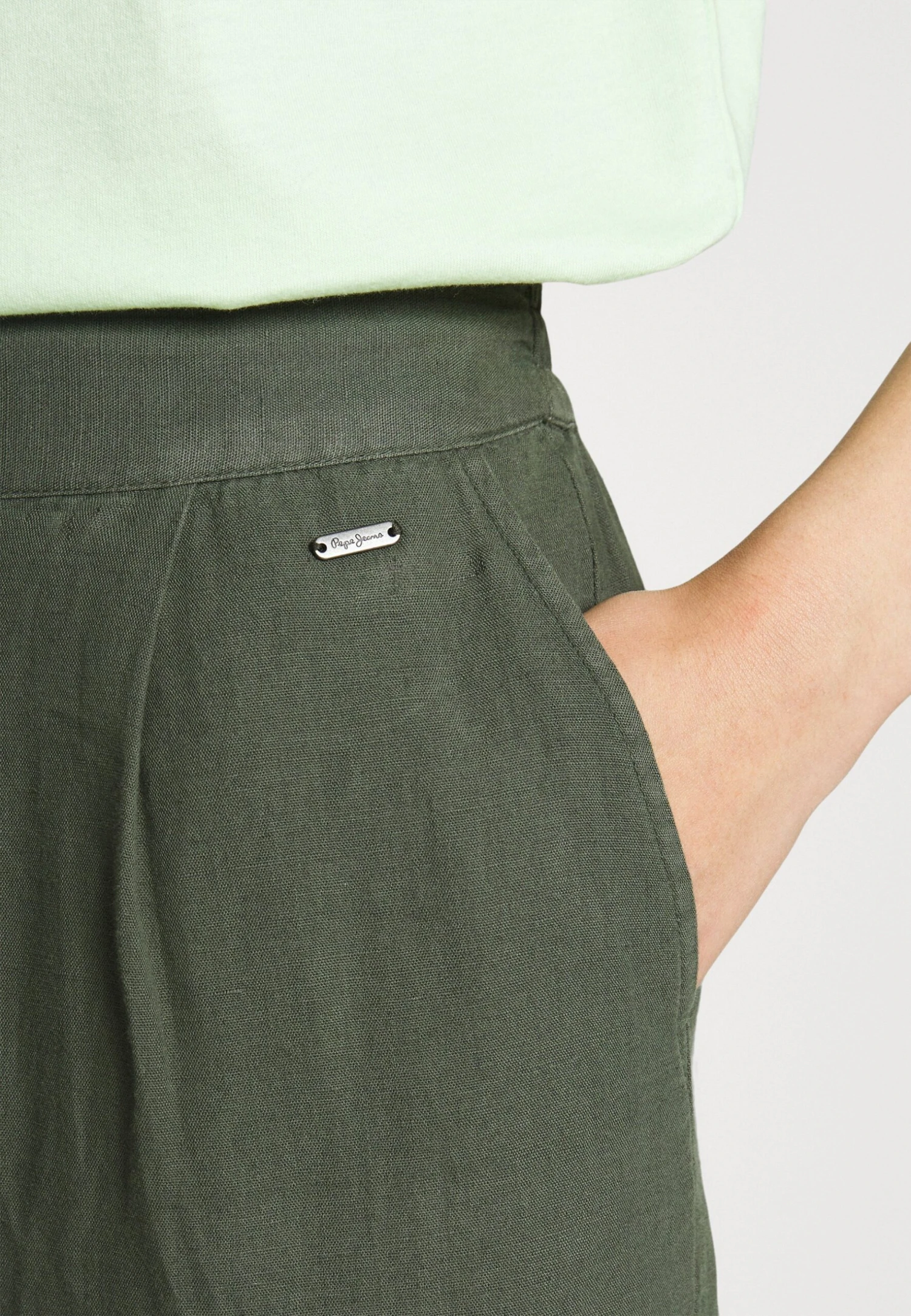 Pepe Jeans Feva - Pantalones - Olive - Imagen 7