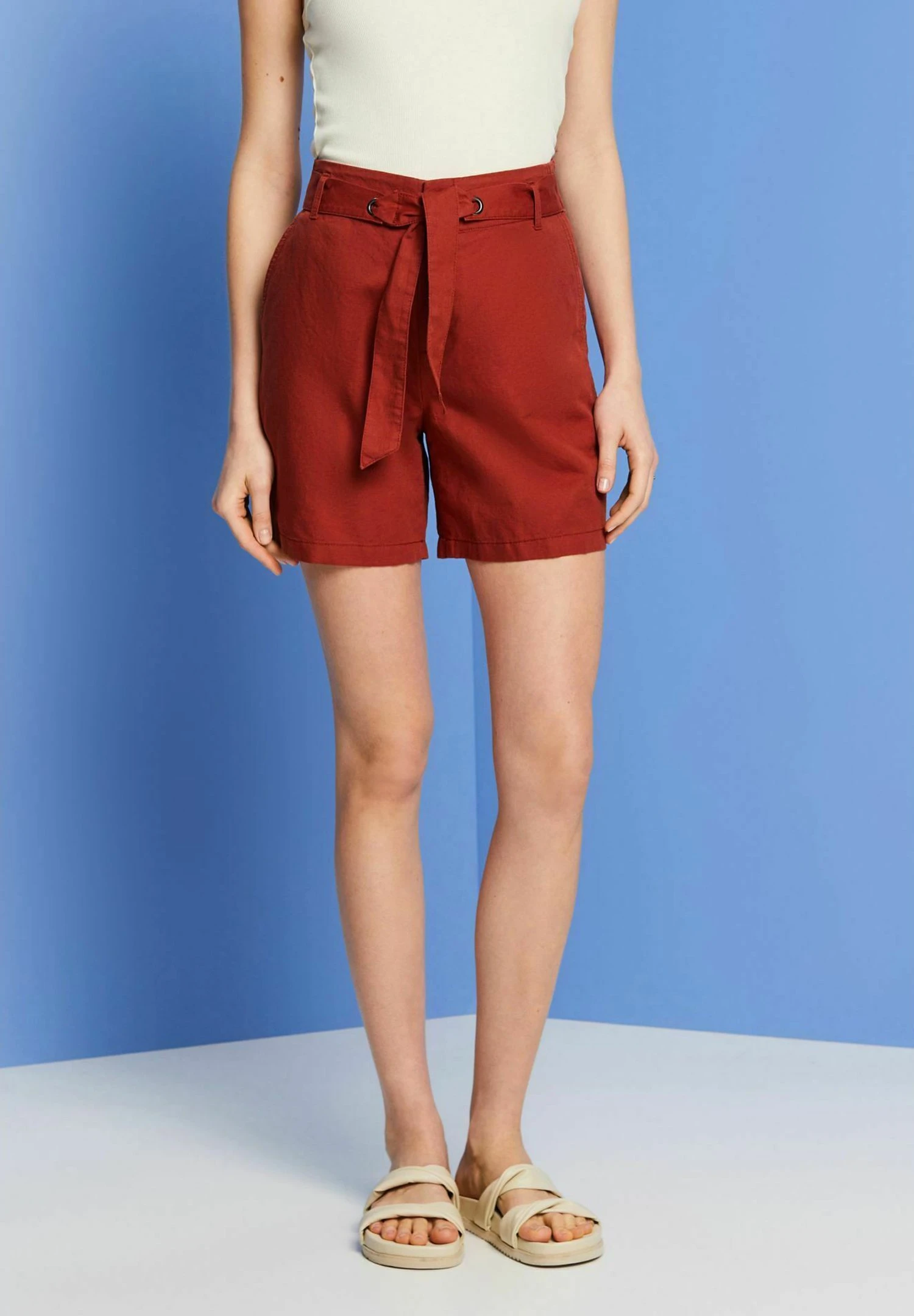 ESPRIT Pull On - Shorts - Terracotta New - Imagen 2