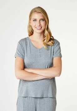 Jordan- Camiseta De Pijama -Grey Melange