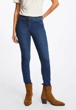 MORGAN Standard Waisted- Vaqueros Pitillo - Black Denim