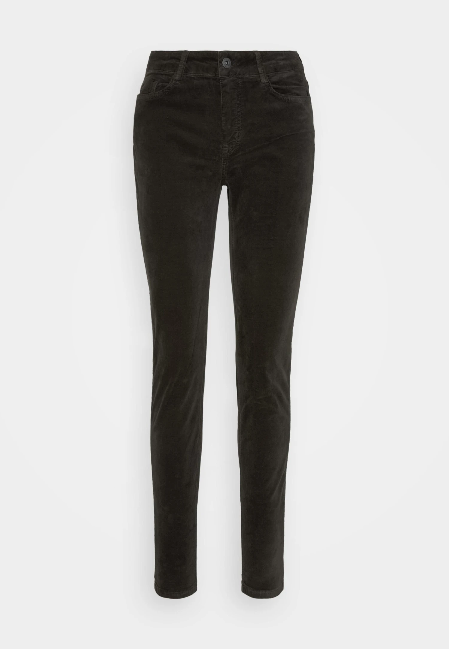 Velvet Skinny - Pantalones - Grey Green - Imagen 5
