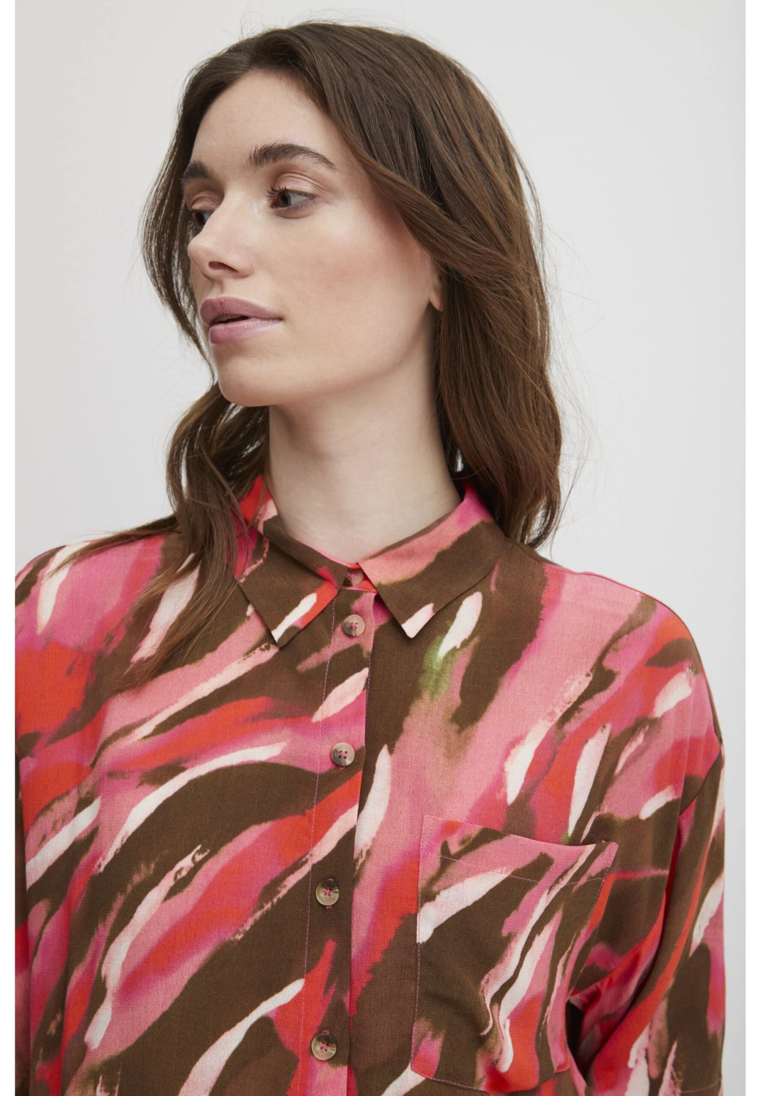 Fransa Frkaiya - Camisa - Camellia Rose Mix - Imagen 4