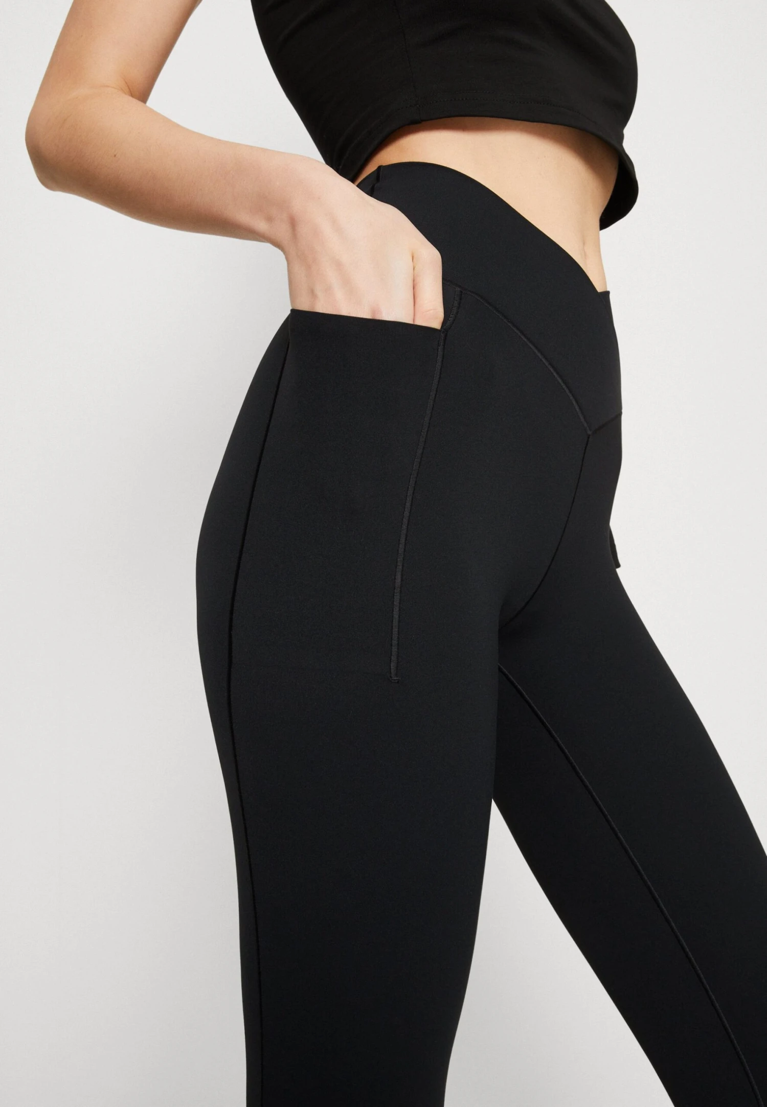 Aerie Leggings - True Black - Imagen 6