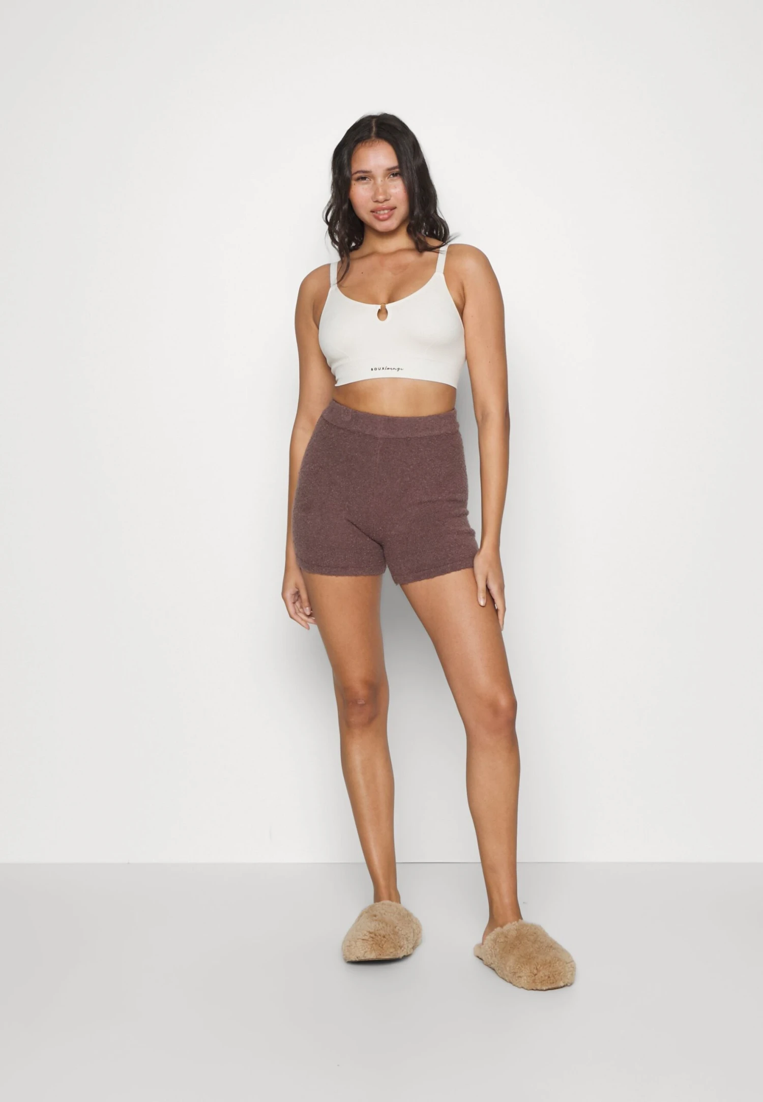 Keyhole Crop- Top - Cream - Imagen 2
