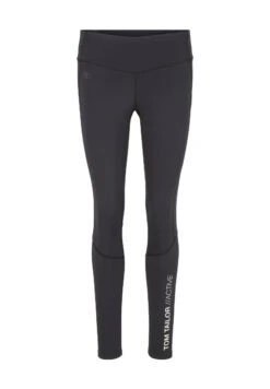 Tom Tailor Active Wear In Ankle Länge Set - Leggings - Black